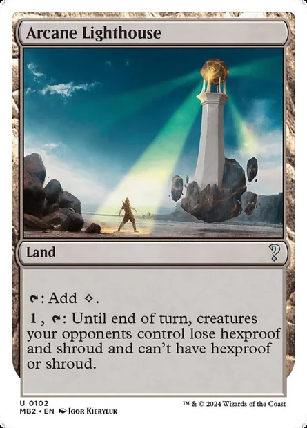 Arcane Lighthouse, Magic card MB2 102 — Mystery Booster 2 set