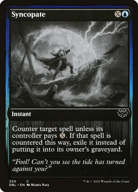 Syncopate, Magic card DBL 350 — Innistrad: Double Feature set