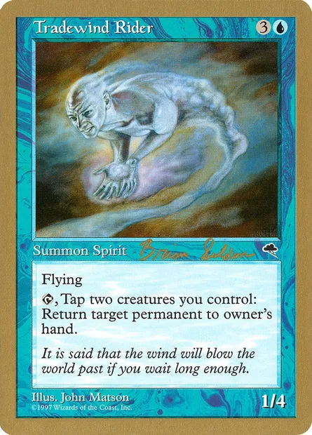 Tradewind Rider, Magic card WC98 bs98 — World Championship Decks 1998 set