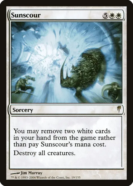 Sunscour, Magic card CSP 19 — Coldsnap set
