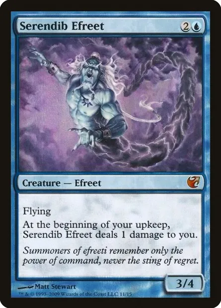 Serendib Efreet, Magic card V09 11 — From the Vault: Exiled set
