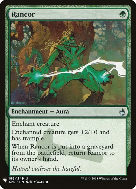 Rancor, Magic card PLST A25-186 — The List set