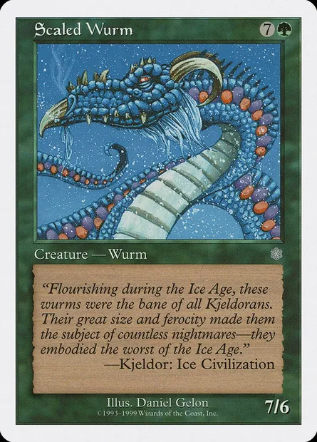 Guivre écailleuse, carte Magic BRB 65 — extension Battle Royale Box Set