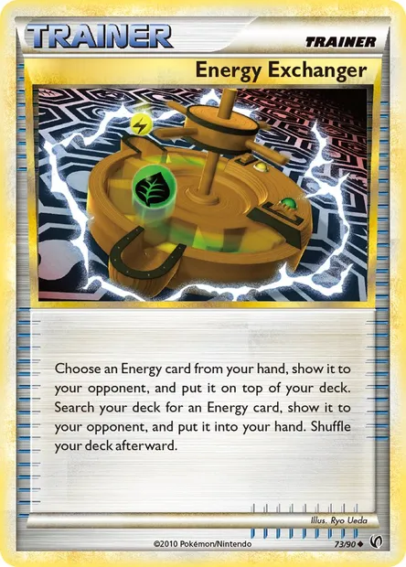 Energy Exchanger, Pokémon card UD 73 — Undaunted set