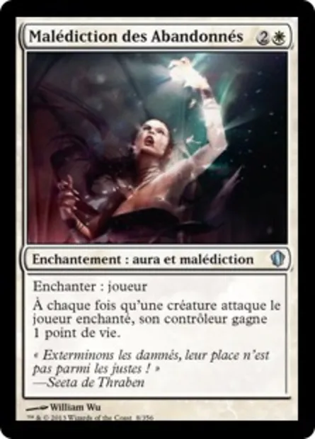 Malédiction des Abandonnés, carte Magic C13 8 — extension Commander 2013