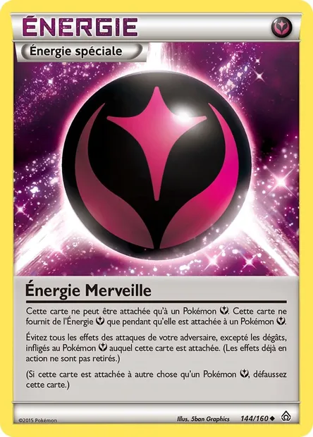 Énergie Merveille, carte Pokémon PRC 144 — extension Primo-Choc