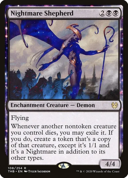 Nightmare Shepherd, Magic card THB 108 — Theros Beyond Death set