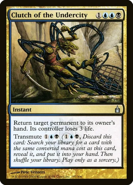 Clutch of the Undercity, Magic card RAV 197 — Ravnica: City of Guilds set