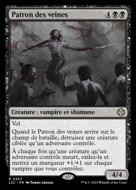 Patron des veines, carte Magic LCC 207 — extension The Lost Caverns of Ixalan Commander