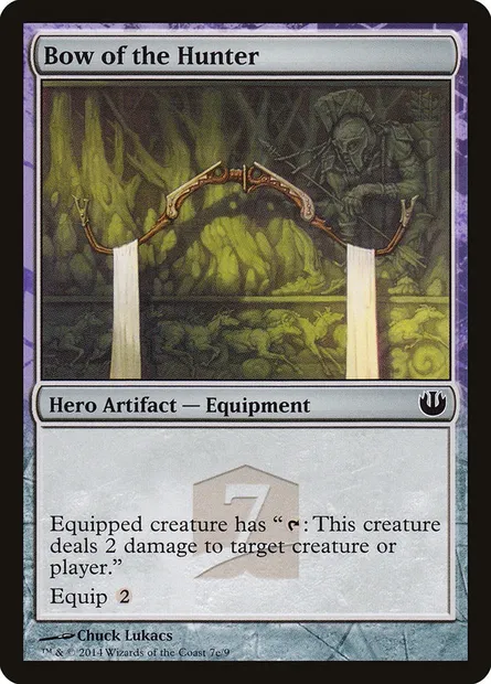 Bow of the Hunter, carte Magic THP3 7e — extension Journey into Nyx Hero's Path