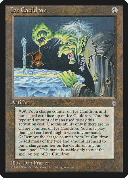 Ice Cauldron, Magic card ICE 321 — Ice Age set