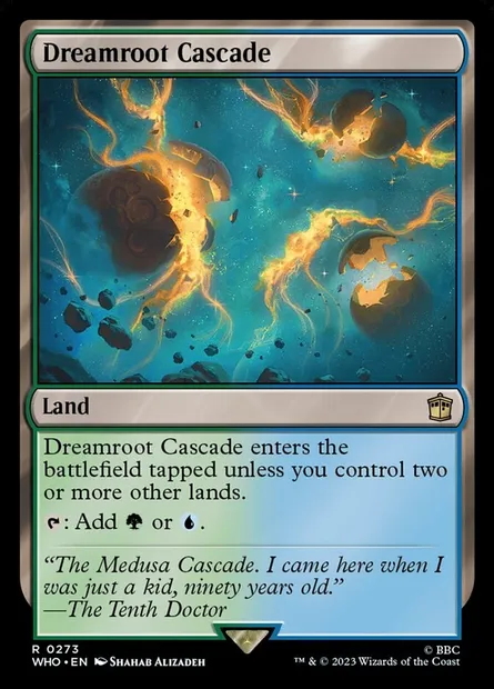 Dreamroot Cascade, Magic card WHO 273 — Doctor Who set