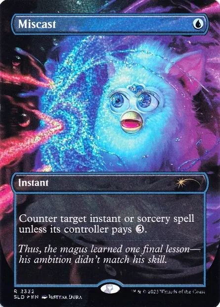 Miscast, Magic card SLD 2332 — Secret Lair Drop set