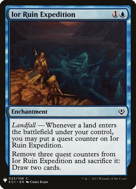 Ior Ruin Expedition, Magic card PLST E01-25 — The List set