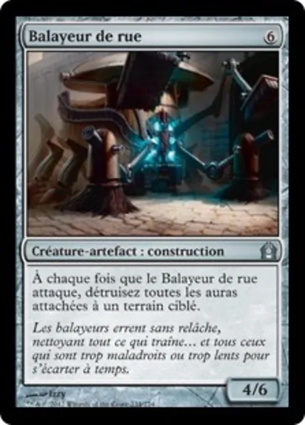 Balayeur de rue, carte Magic RTR 234 — extension Retour à Ravnica