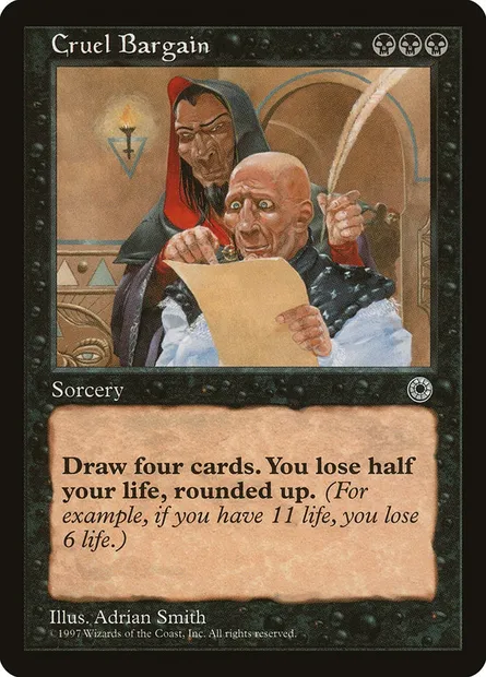 Marche cruel, carte Magic POR 86 — extension Portal