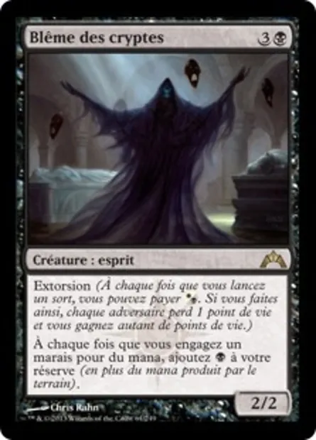 Blême des cryptes, carte Magic GTC 61 — extension Insurrection