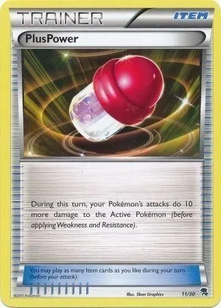 PlusPower, carte Pokémon TK5Z 011 — extension BW Trainer Kit Zoroark
