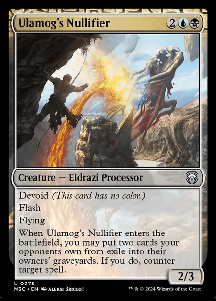 Ulamog's Nullifier, Magic card M3C 275 — Modern Horizons 3 Commander set