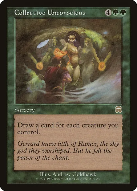 Collective Unconscious, Magic card MMQ 236 — Mercadian Masques set