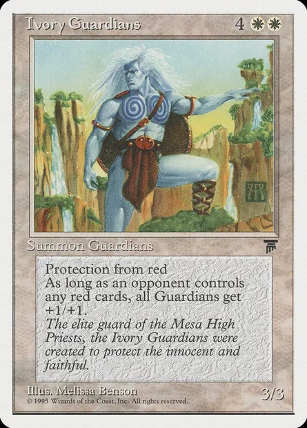 Ivory Guardians, Magic card CHR 8 — Chronicles set