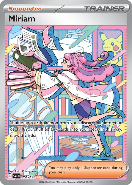 Miriam, Pokémon card SVI 251 — Scarlet & Violet set