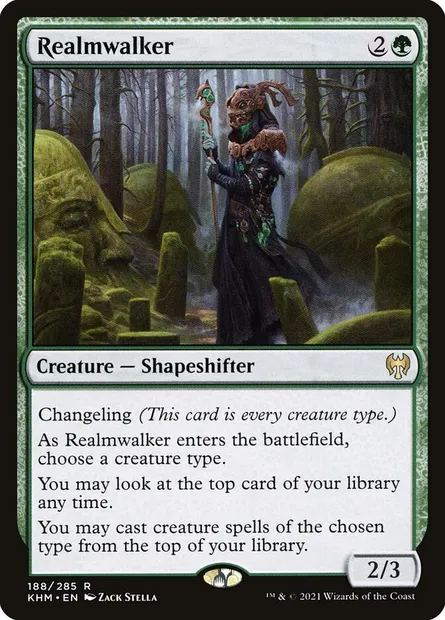 Realmwalker, Magic card KHM 188 — Kaldheim set