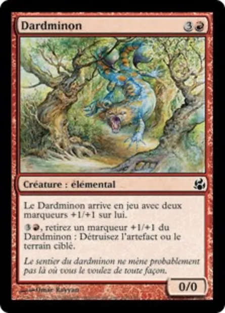 Dardminon, carte Magic MOR 106 — extension Leveciel