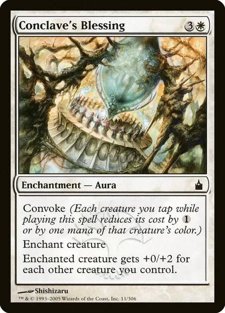 Conclave's Blessing, Magic card RAV 11 — Ravnica: City of Guilds set