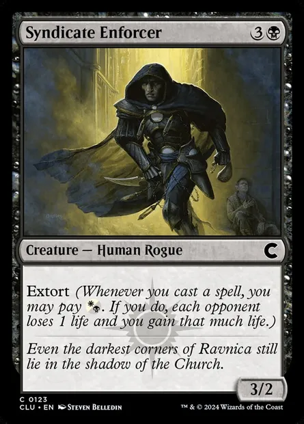 Syndicate Enforcer, Magic card CLU 123 — Ravnica: Clue Edition set