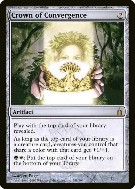 Crown of Convergence, Magic card RAV 258 — Ravnica: City of Guilds set
