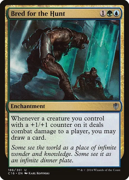 Bred for the Hunt, Magic card C16 186 — Commander 2016 set