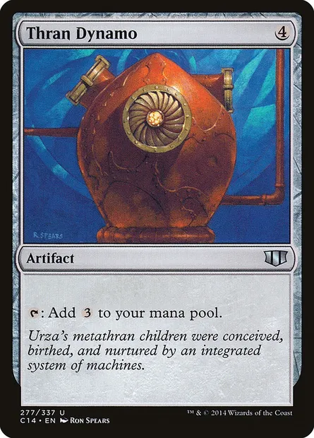 Thran Dynamo, Magic card C14 277 — Commander 2014 set