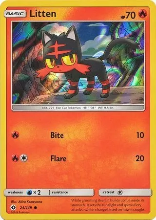 Flamiaou, carte Pokémon TDX 024-3 — extension Theme Deck & Blisters Exclusives