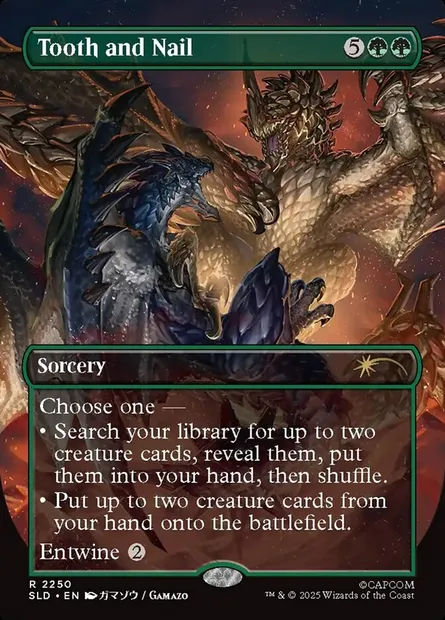 Tooth and Nail, Magic card SLD 2250 — Secret Lair Drop set
