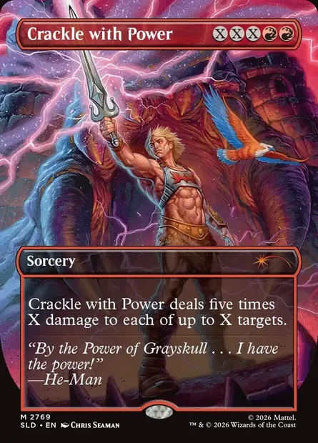 Crackle with Power, Magic card SLD 2769 — Secret Lair Drop set