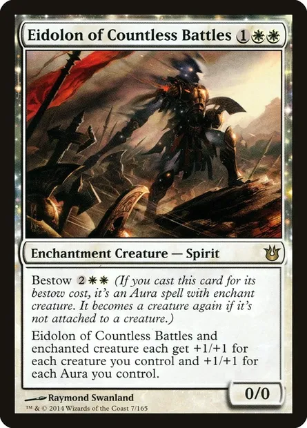 Eidolon of Countless Battles, Magic card BNG 7 — Born of the Gods set