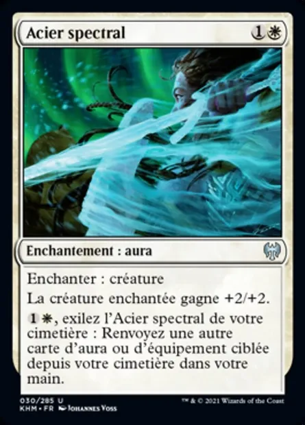 Acier spectral, carte Magic KHM 30 — extension Kaldheim