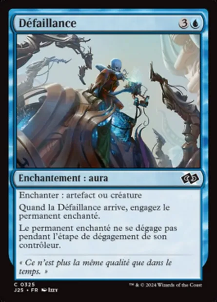 Défaillance, carte Magic J25 325 — extension Foundations Jumpstart