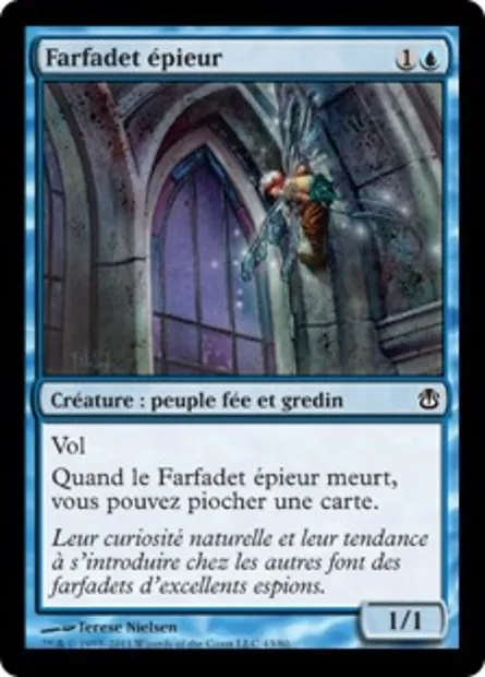 Farfadet épieur, carte Magic DDH 43 — extension Duel Decks: Ajani vs. Nicol Bolas