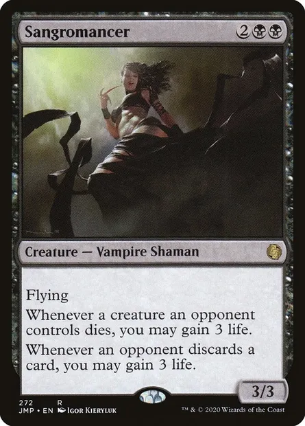 Sangromancer, Magic card JMP 272 — Jumpstart set