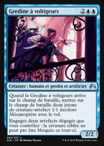 Gredine à voltigeurs, carte Magic ORI 83 — extension Magic Origines