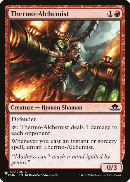 Thermo-Alchemist, Magic card PLST EMN-147 — The List set
