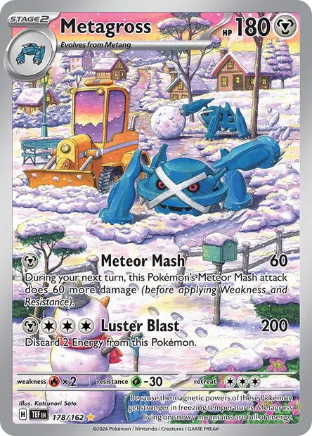 Metagross, Pokémon card TEF 178 — Temporal Forces set