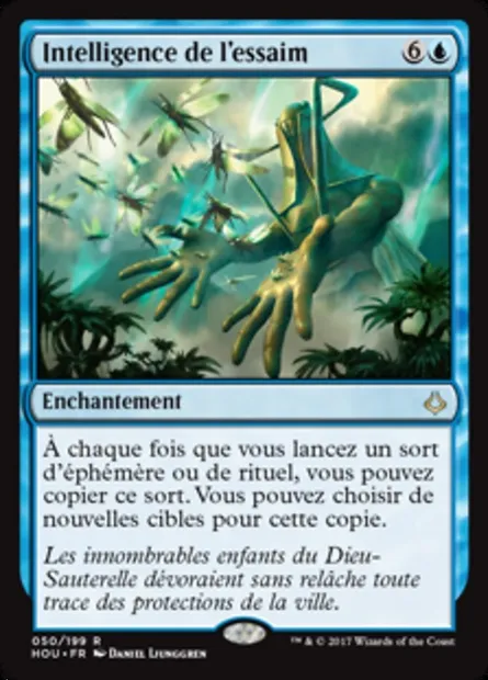 Intelligence de l'essaim, carte Magic HOU 50 — extension L’âge de la destruction