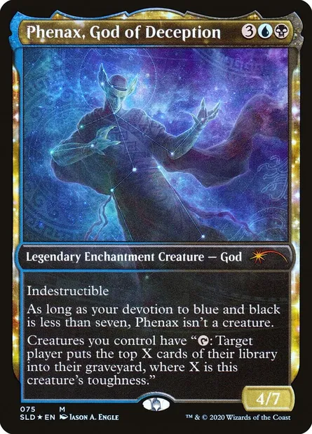 Phenax, God of Deception, Magic card SLD 75 — Secret Lair Drop set
