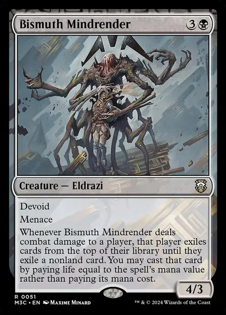 Bismuth Mindrender, Magic card M3C 51 — Modern Horizons 3 Commander set