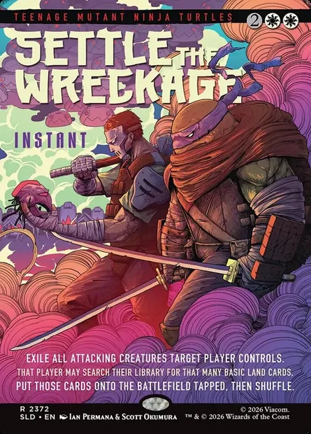 Settle the Wreckage, Magic card SLD 2372 — Secret Lair Drop set