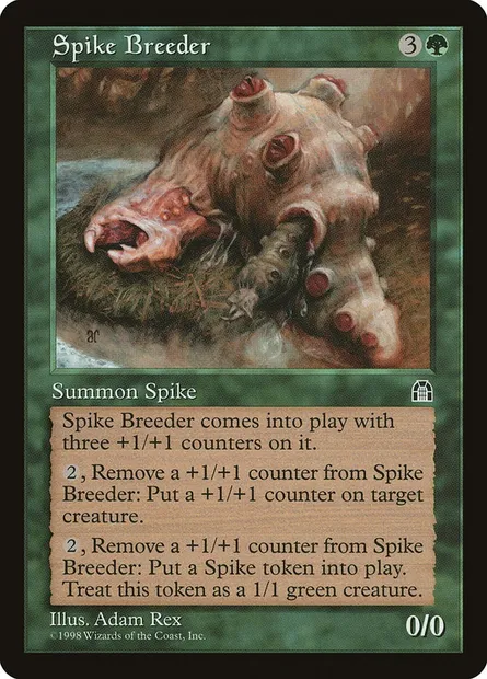 Spike Breeder, Magic card STH 116 — Stronghold set