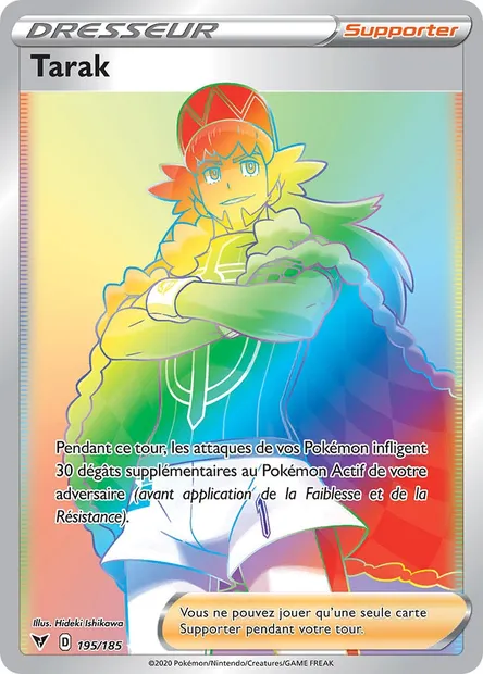 Tarak, carte Pokémon VIV 195 — extension Voltage Éclatant